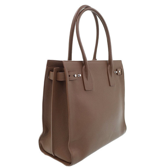 Saint Laurent Paris Sac De Jour Tote Bag Brown - Picture 2 of 9